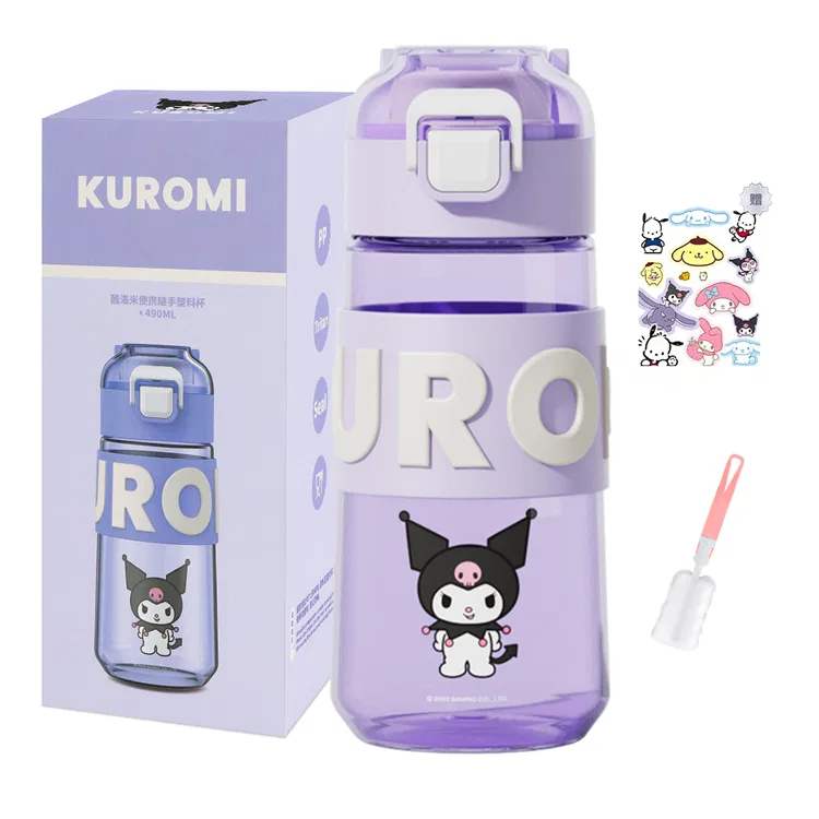 Детская кружка с трубочкой 620 мл My Melody Sanrio, Pink — фото 2