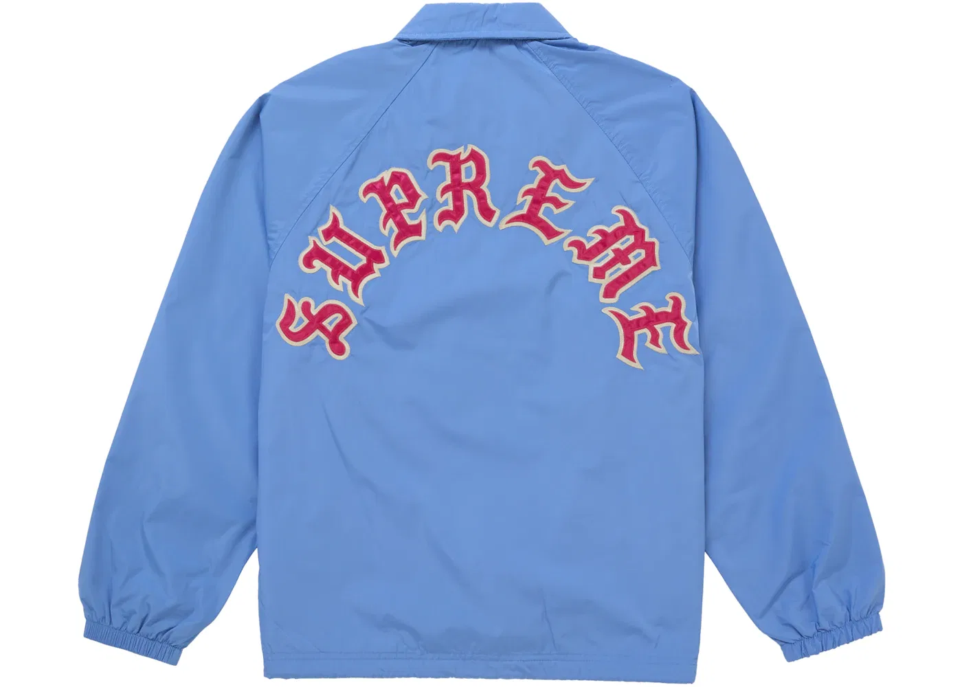 Мужская куртка-бомбер с принтом Old English Arc Supreme, Light Blue