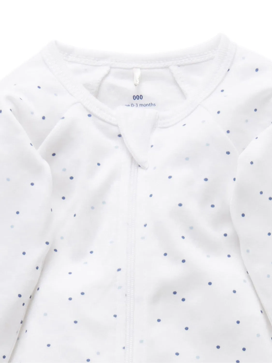 Комплект из 3 предметов для новорожденных Purebaby, голубой — фото 3