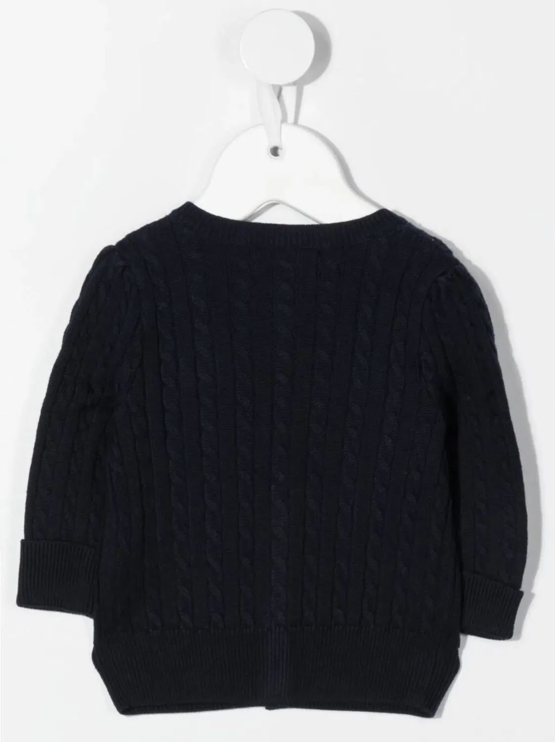 Джемпер с Cable-knit и мотивом Polo Pony Polo Ralph Lauren, темно-синий — фото 3