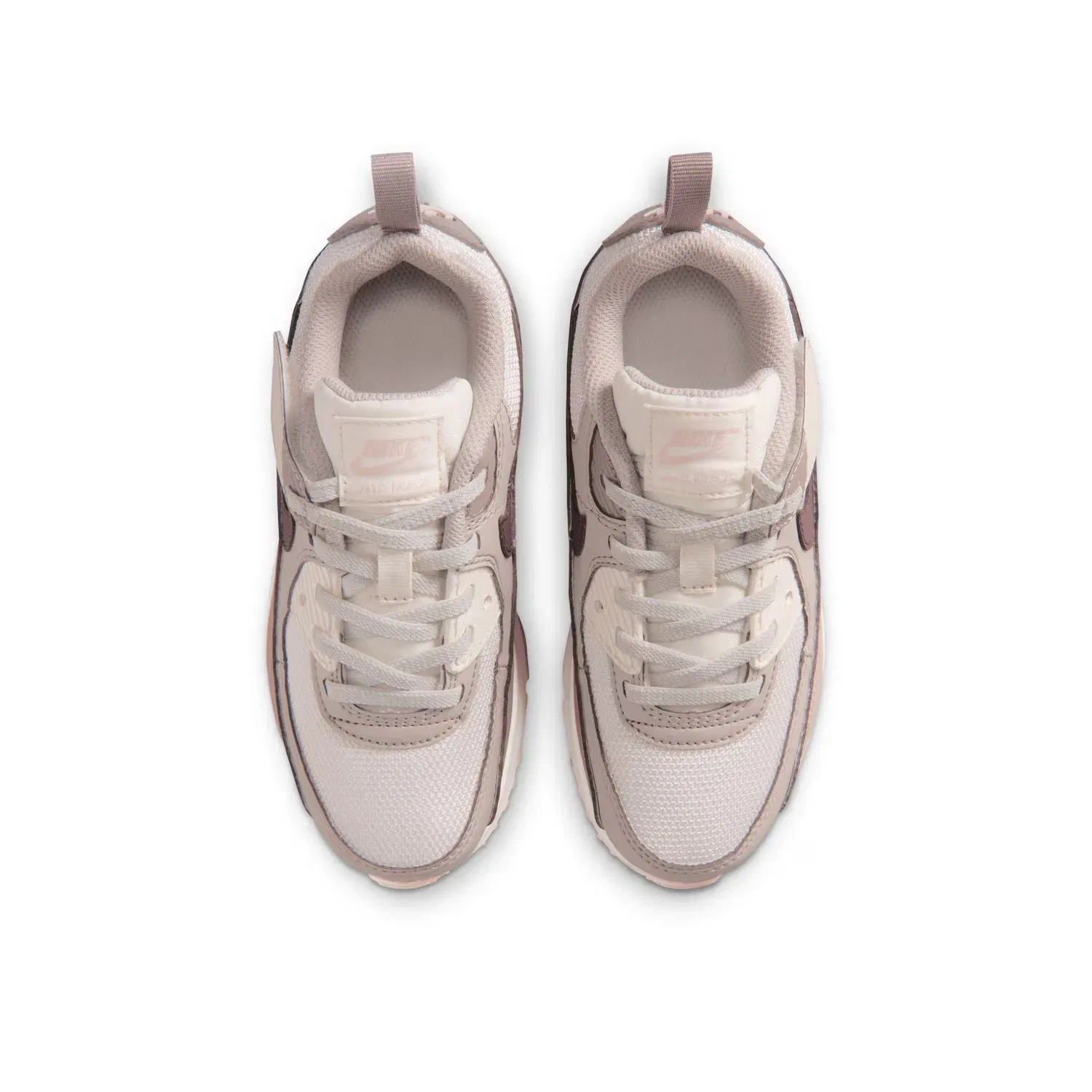 Детские кроссовки для мальчиков с сетчатым верхом AIR MAX 90 EASYON MESH (PS) Nike, Черный — фото 4