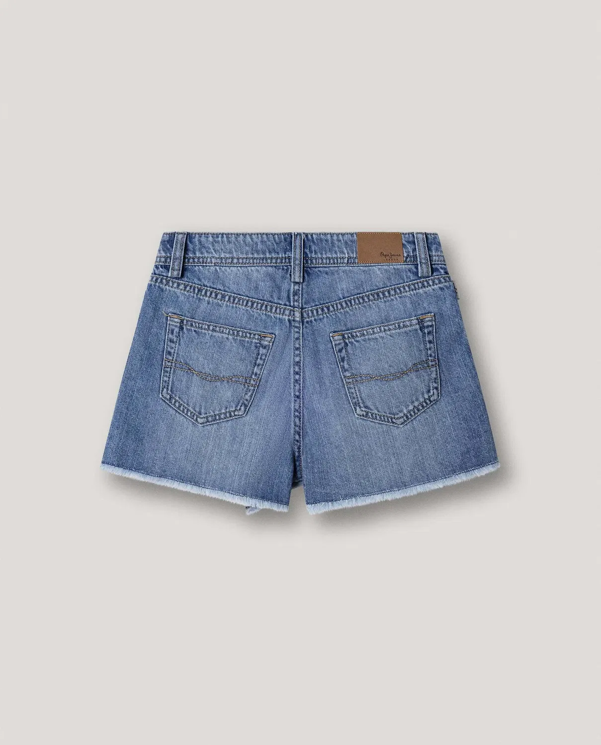 Детская юбка-шорты для девочек из денима Pepe Jeans, Azul — фото 3