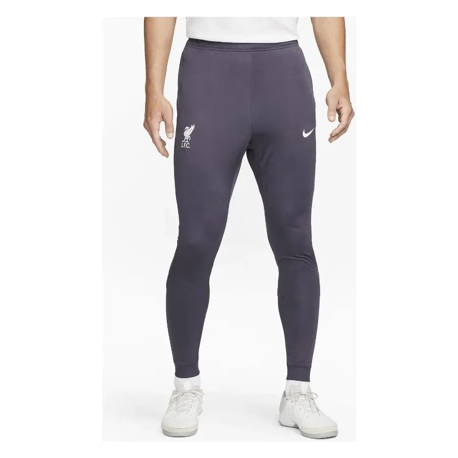 Спортивные штаны с технологией Dri-FIT, модель Strike Third, Nike, Дымчатый — фото 2