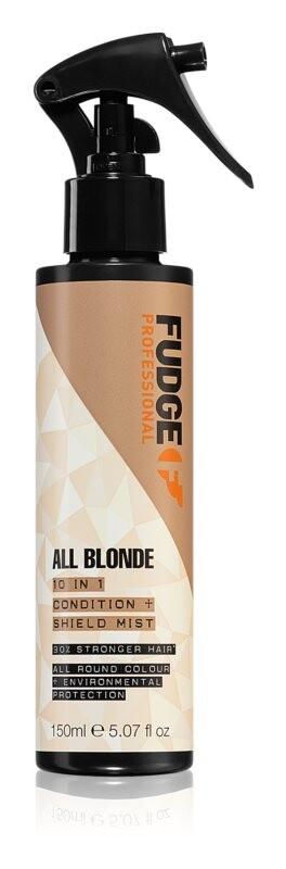 

Термозащитное питательное молочко для светлых волос Fudge All Blonde 10 in 1 Condition & Shield Mist