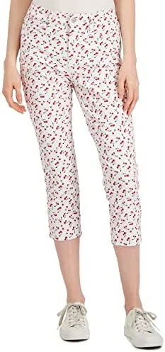 

Charter Club женские джинсы капри с принтом Bristol