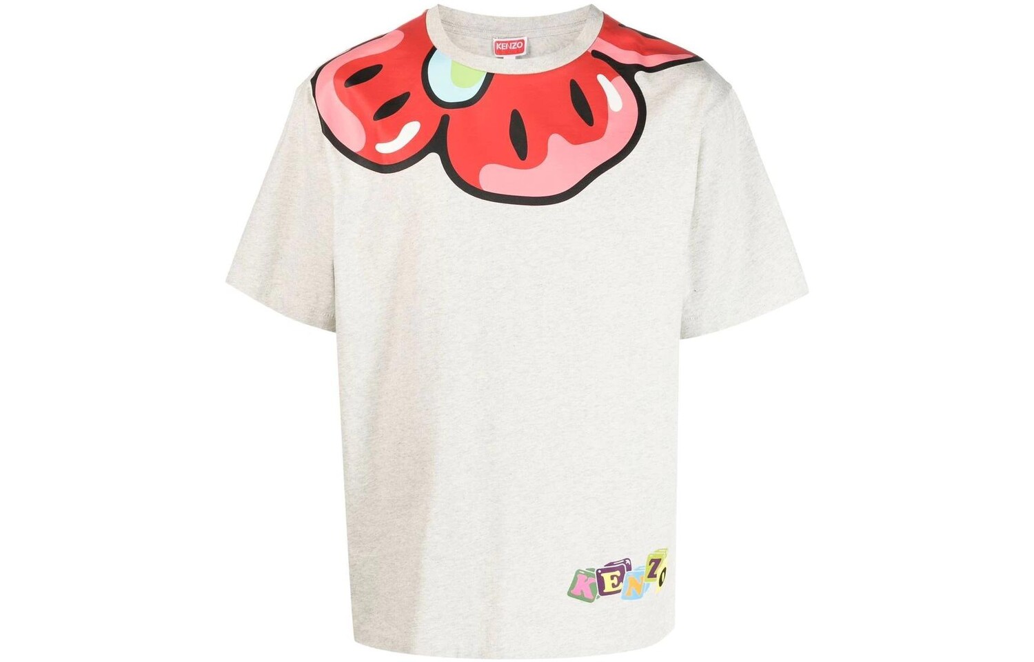 

Футболка мужская серая Kenzo, серый