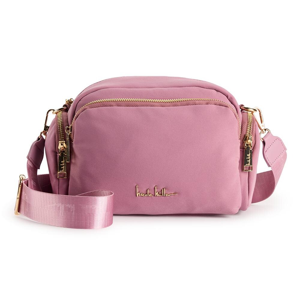 

Сумка для фотоаппарата с боковым карманом Nicole Miller, цвет Light Pink, Розовый, Сумка для фотоаппарата с боковым карманом Nicole Miller, цвет Light Pink