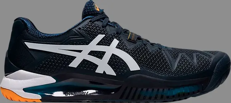 

Лимитированные кроссовки gel resolution 8 'french blue' Asics, синий