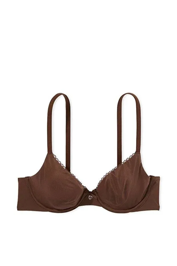 Женский бюстгальтер-деми с бретельками-спагетти Balen Victoria'S Secret, Ganache — фото 4