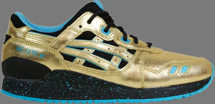 

Кроссовки wale x villa x gel lyte 3 gs 'intercontinental champion' Asics, золото, Желтый;коричневый, Кроссовки wale x villa x gel lyte 3 gs 'intercontinental champion' Asics, золото