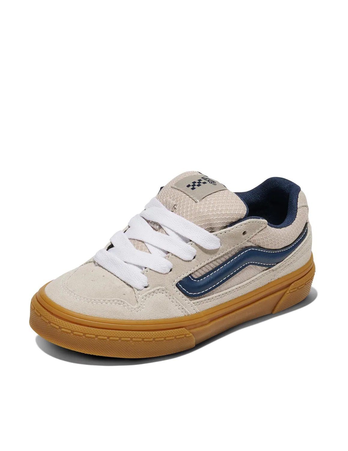 Детские кроссовки для мальчиков с принтом Caldrone Vans, Lkz Gum Pop Dress Blues