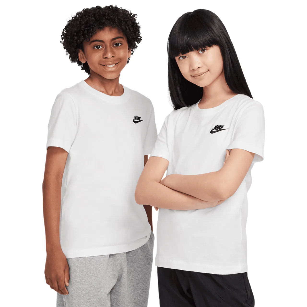 Футболка для мальчиков NSW EMB Futura Nike, белый