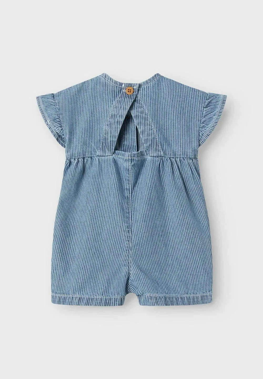 Джинсовый комбинезон-плейбоюб Name It, Medium Blue Denim — фото 4