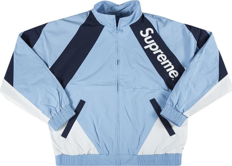 

Куртка Supreme Paneled Track Jacket 'Light Blue', синий