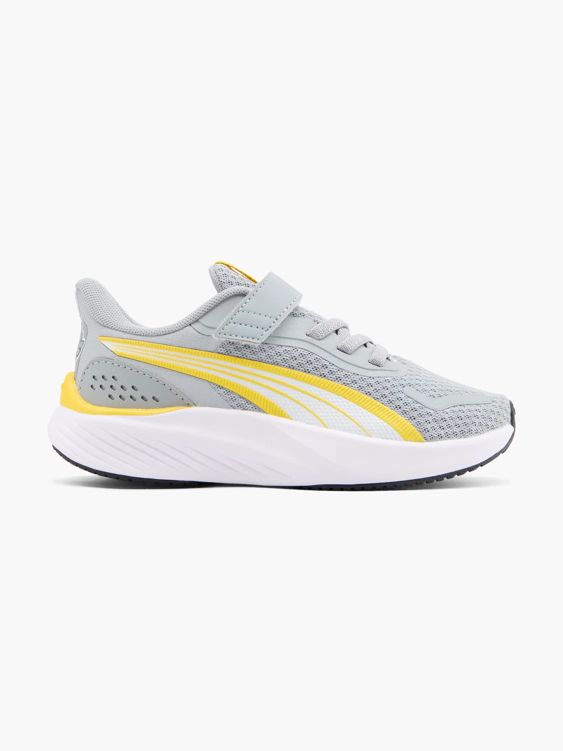 Детские кроссовки на липучках PUMA POUNCE LITE X DIKKA AC+ PS, серый