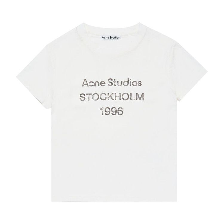 

Футболка Acne Studios Logo T-Shirt, Off White