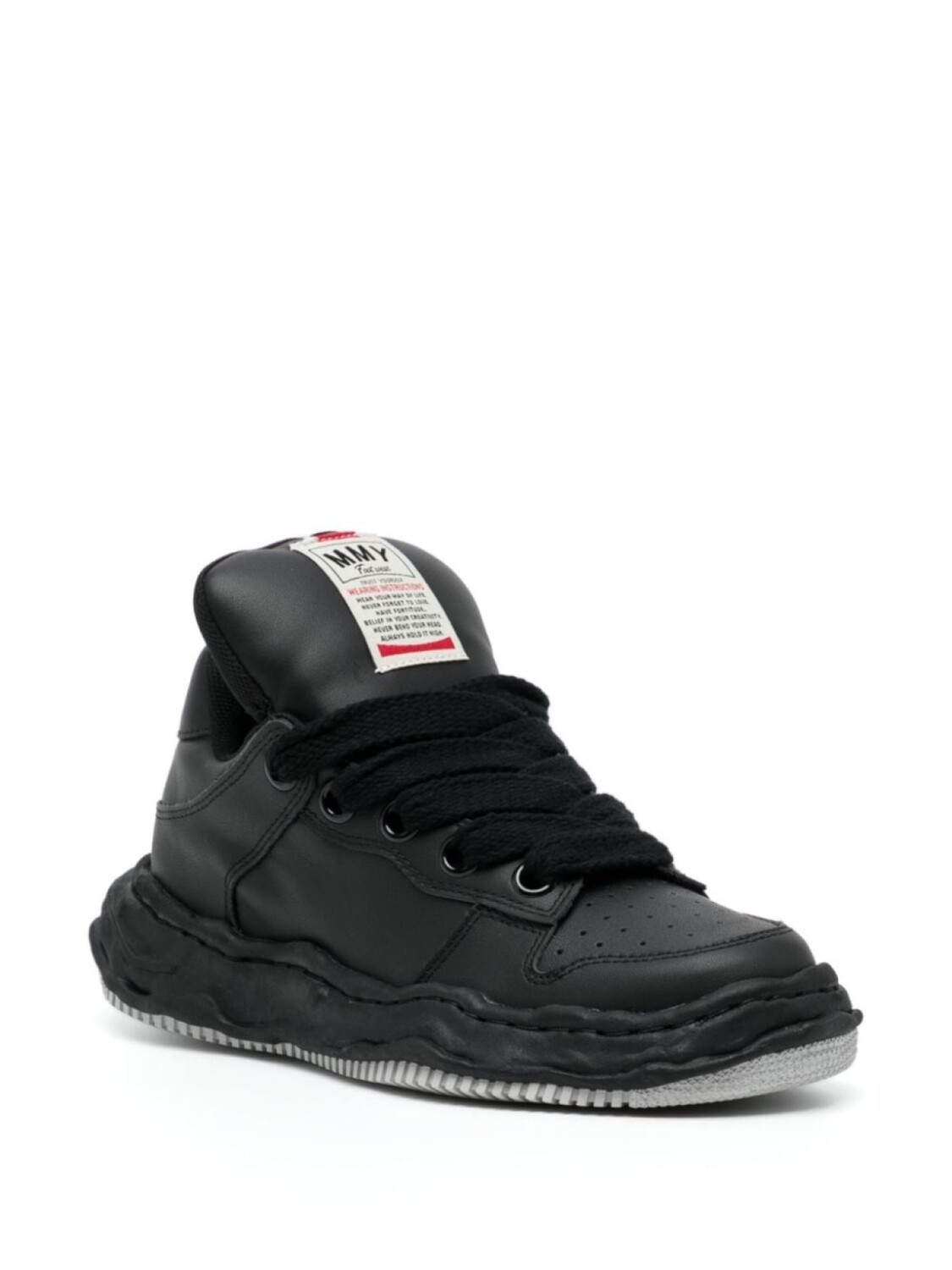 Maison MIHARA YASUHIRO кроссовки Wayne OG Sole, черный