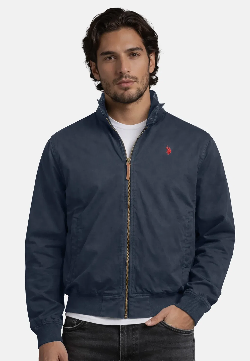 Мужская легкая куртка P037 U.S. Polo Assn., Navy