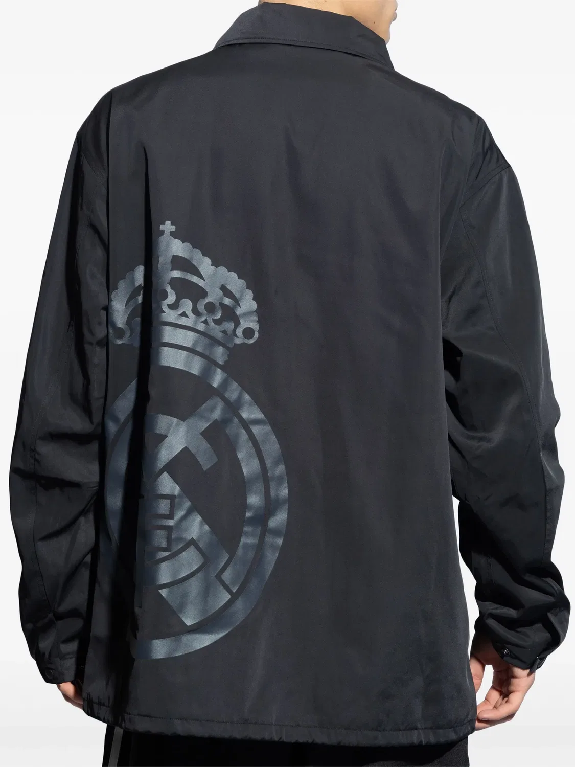 Куртка-рубашка Real Madrid Adidas, черный — фото 2