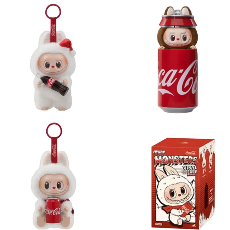 

Сюрприз-бокс с брелоком POP MART x Coca Cola Labubu