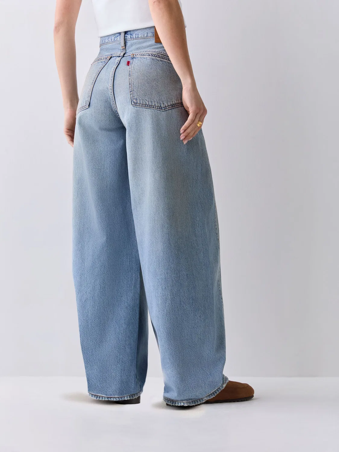 Джинсы Super Baggy Barrel Levi's, Off Roading Blue — фото 3
