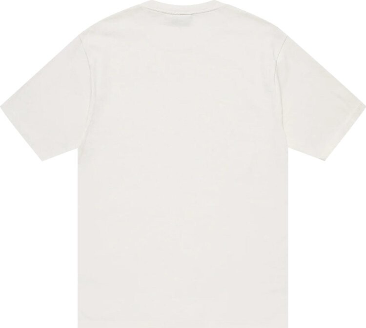 Футболка Stussy Big & Meaty Pigment Dyed Tee 'Natural', кремовый — фото 3