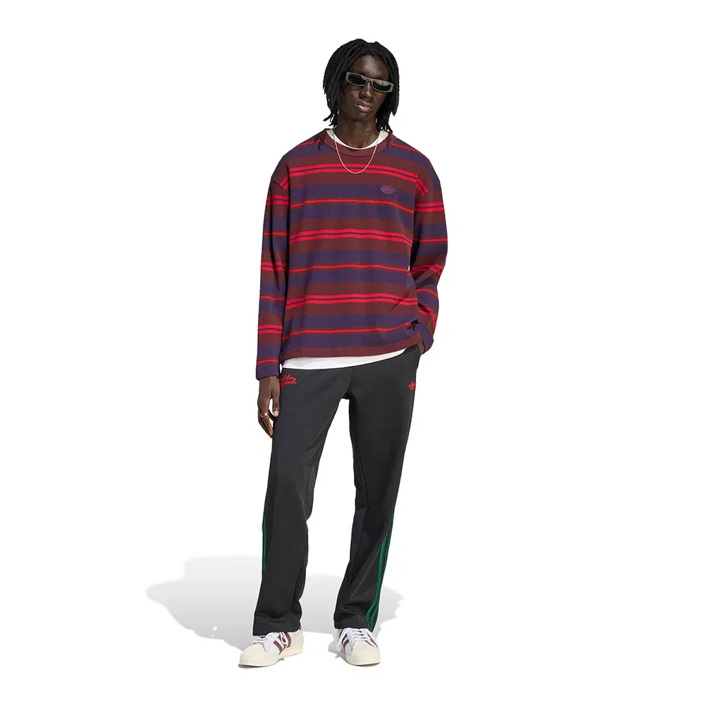 Футболка с длинным рукавом 90S Alternative Sport Stripe Waffle Adidas Originals, фиолетовый — фото 4