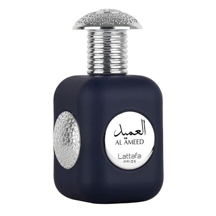 Lattafa Al Ameed Silver Eau De Parfum Spray 3,4 унции древесно-цветочный мускус — фото 2