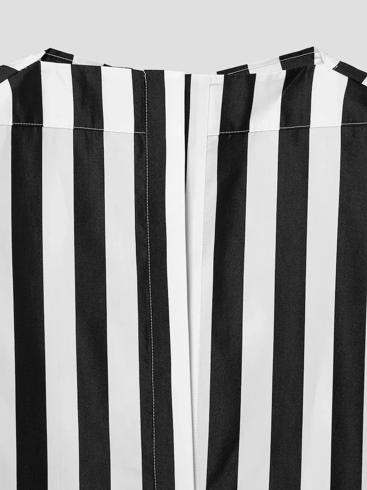 Туника Jacquard Medium Stripes JACQUEMUS, Black — фото 3