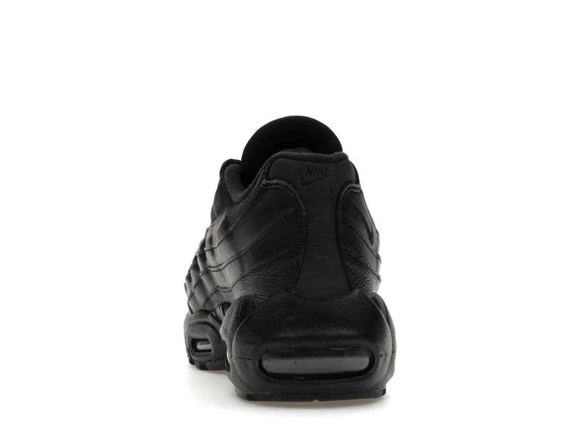 Детские кроссовки с сетчатым верхом Nike Air Max 95 Recraft, Black/Black/White/Black — фото 4