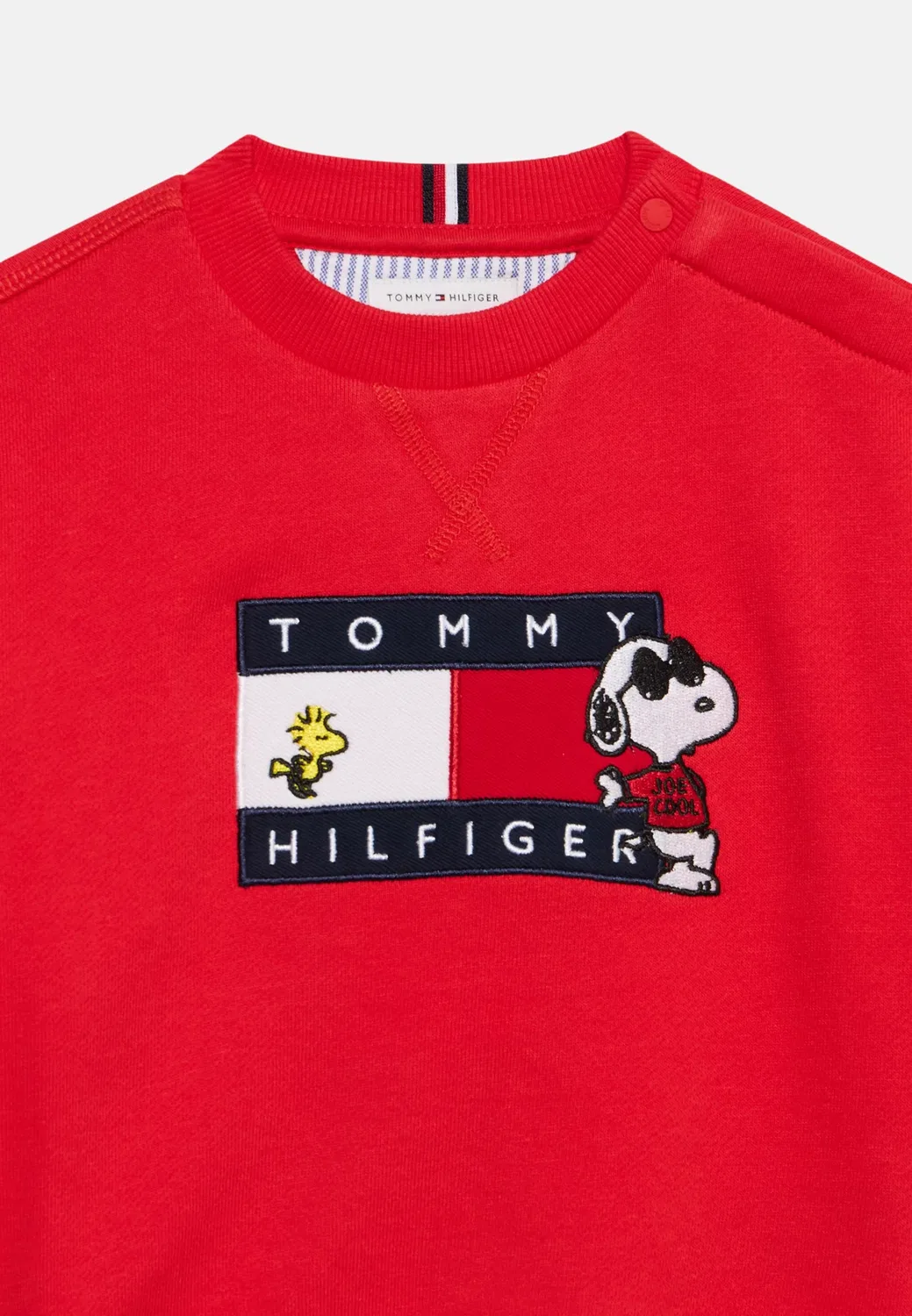 Свитшот унисекс с круглым вырезом Peanuts Tommy Hilfiger, Red Glare — фото 3