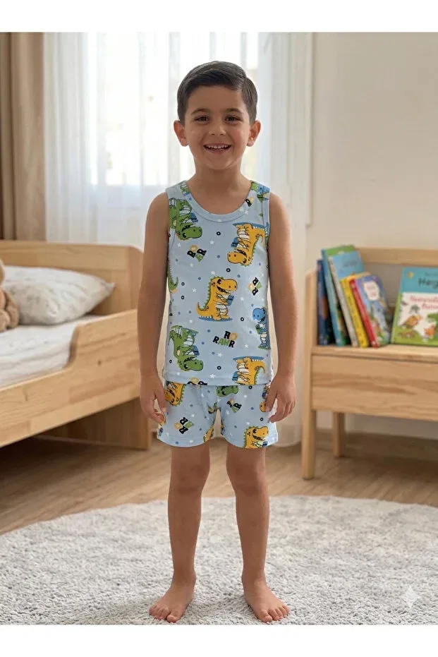 Детский комплект боксеров с принтом Aliş Kids, Blue