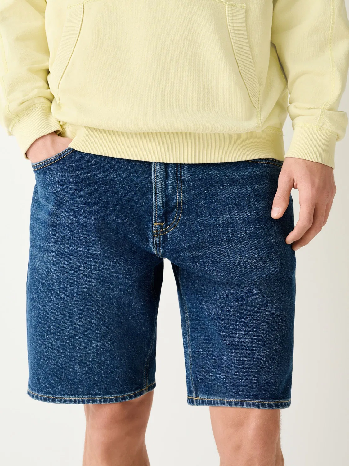 Шорты джинсовые Mid Blue Denim Next, Mid Blue