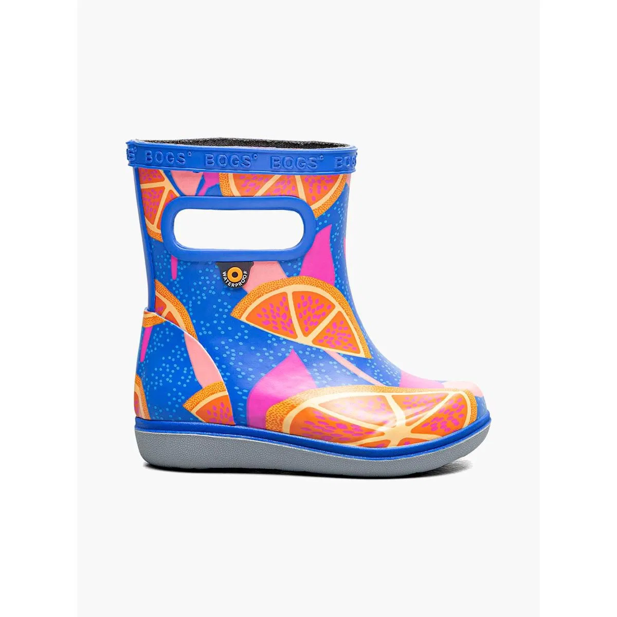 Детские сапоги-дутики водонепроницаемые Skipper II Summer Fruit Bogs, Blue Multi