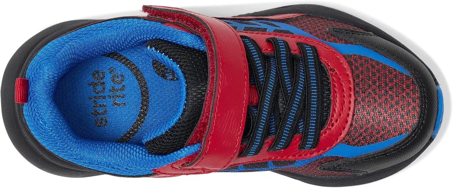 Детские кроссовки для мальчиков Sr Equilibrium Adapt Stride Rite, Black/Red — фото 3