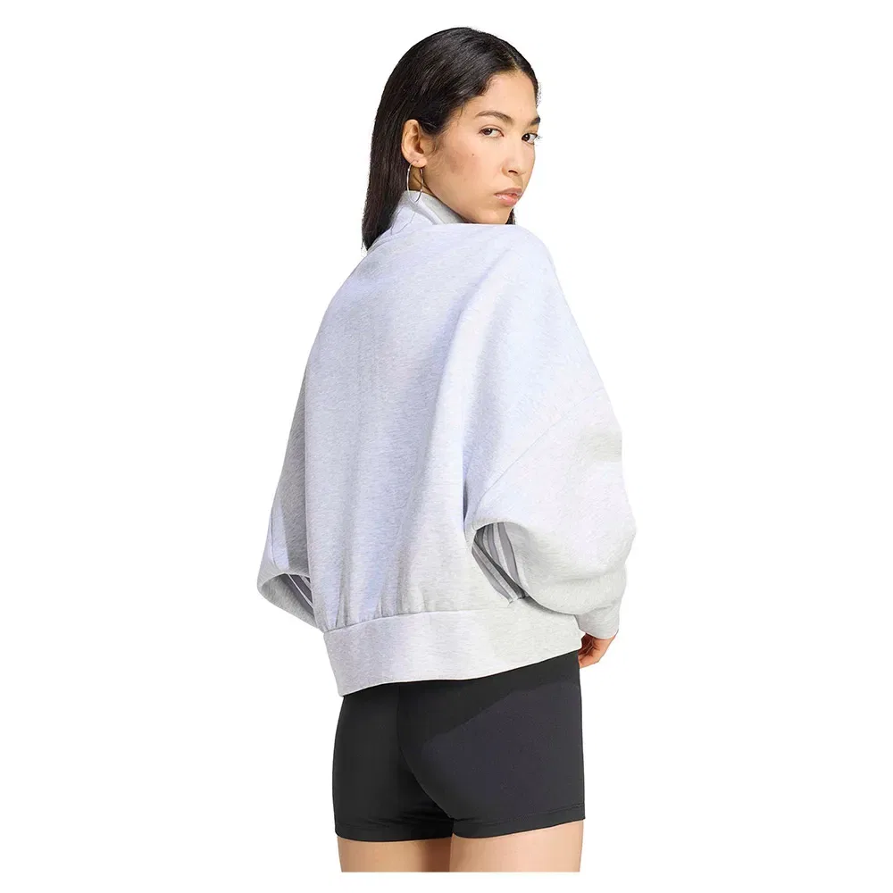 Толстовка на молнии Spacer Track Adidas Originals, белый — фото 2