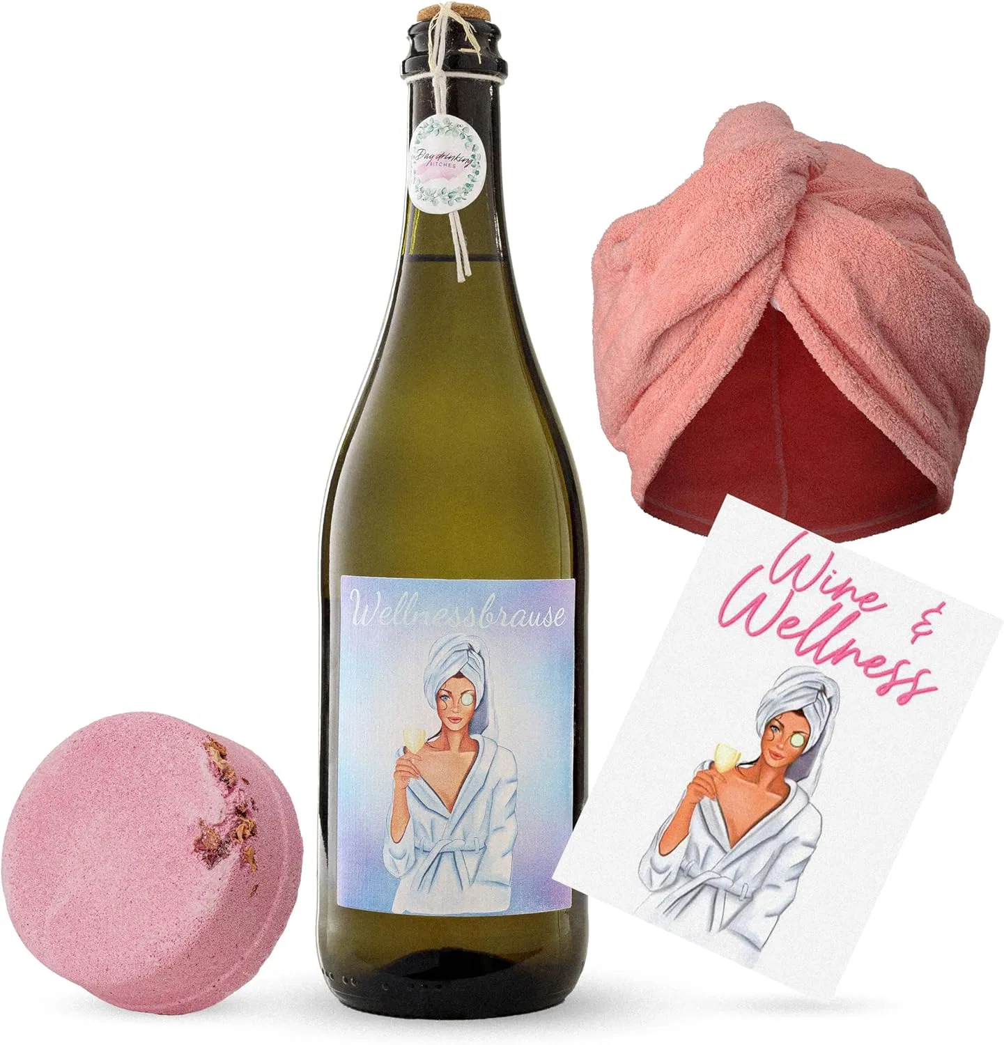 Подарочный набор Wellness Set, Day drinking Bitches, 0,75 л