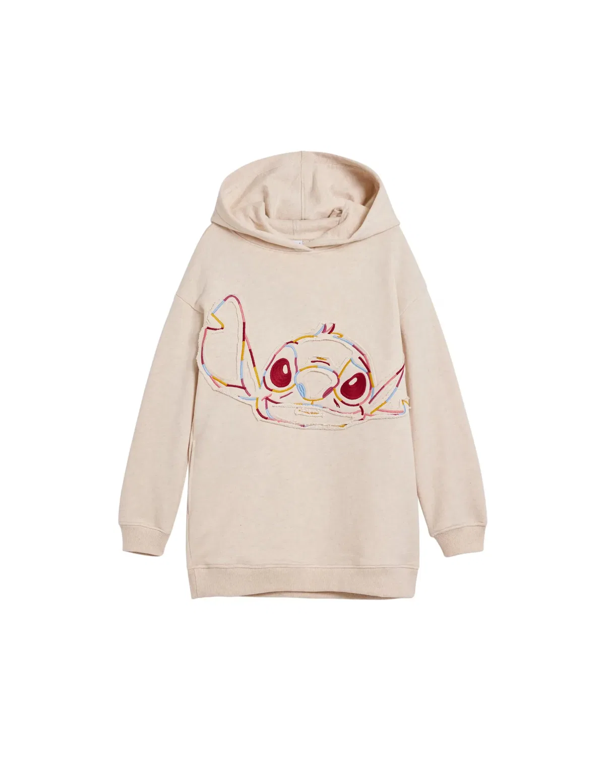 Детское платье-свитшот для девочек Stich Desigual, Crema