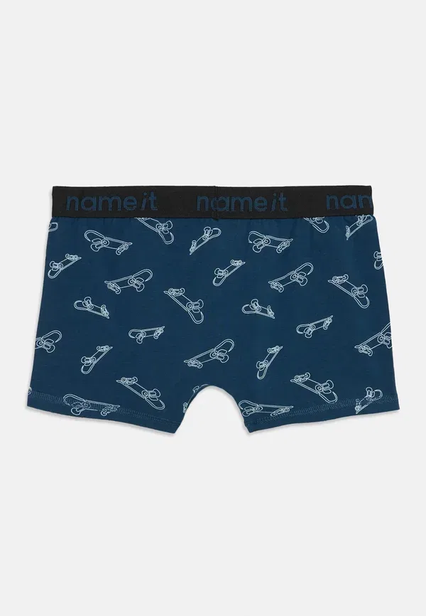 Комплект из 3 боксеров-трусов с принтом Boxer 3 pack Name It titan, черный — фото 2