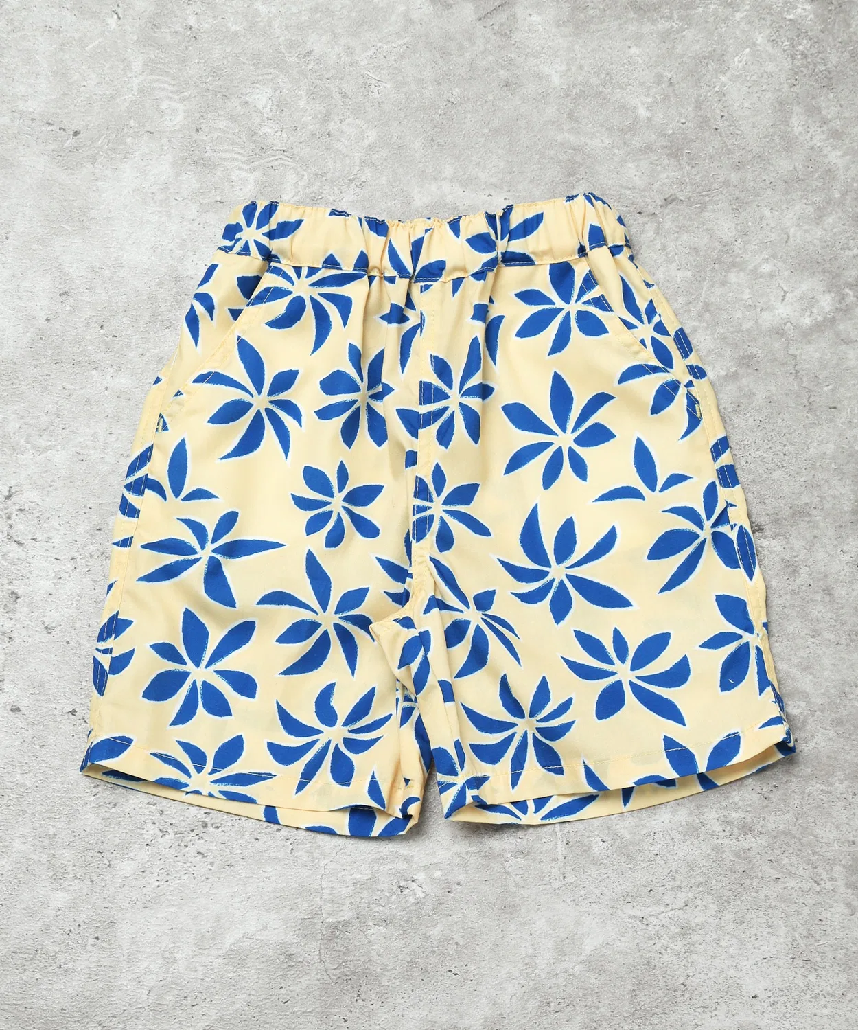 Детские шорты-бермуды с принтом Botanic DILASH, Blue