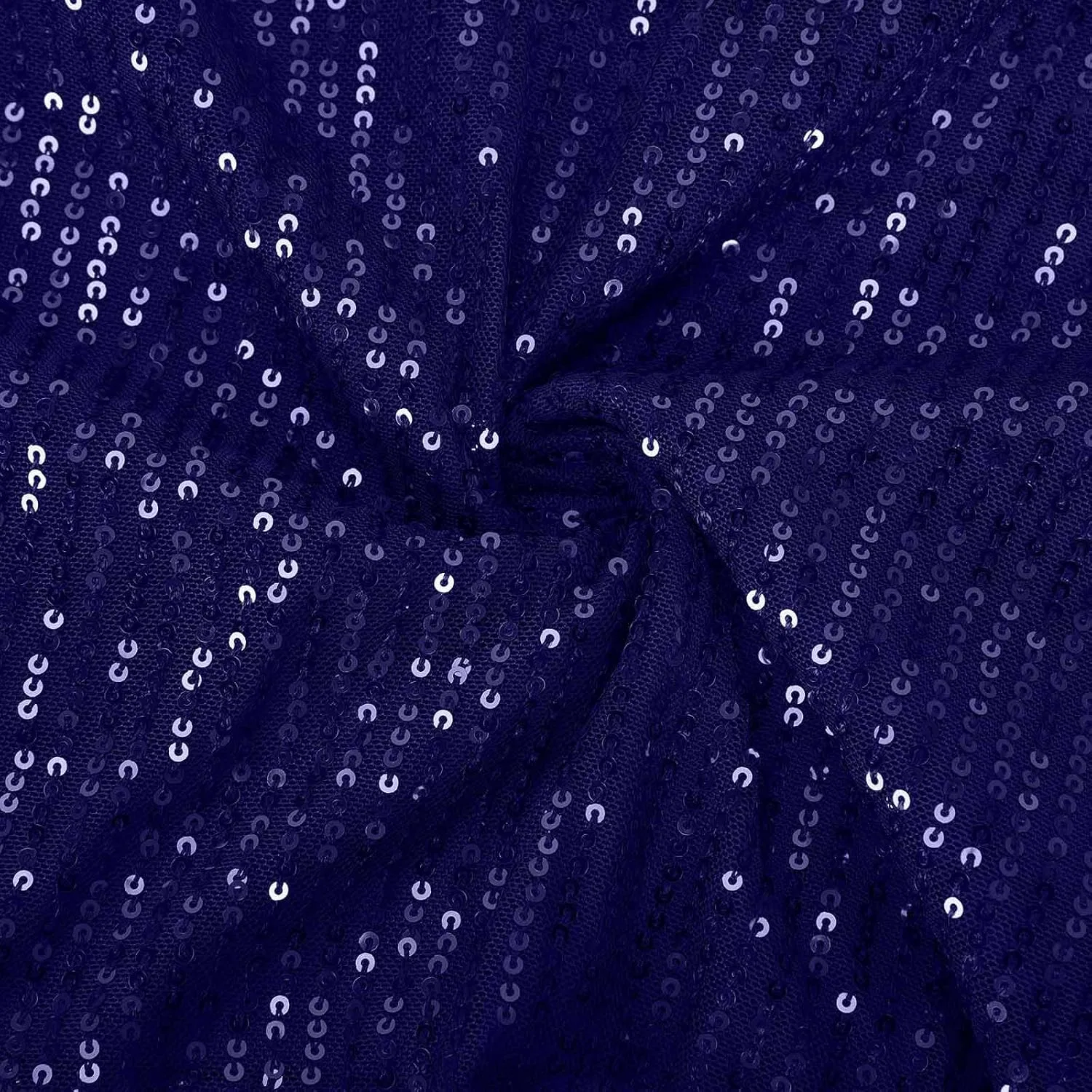 Женское платье с блестками Adjustable Spaghetti Strap, Navy — фото 4