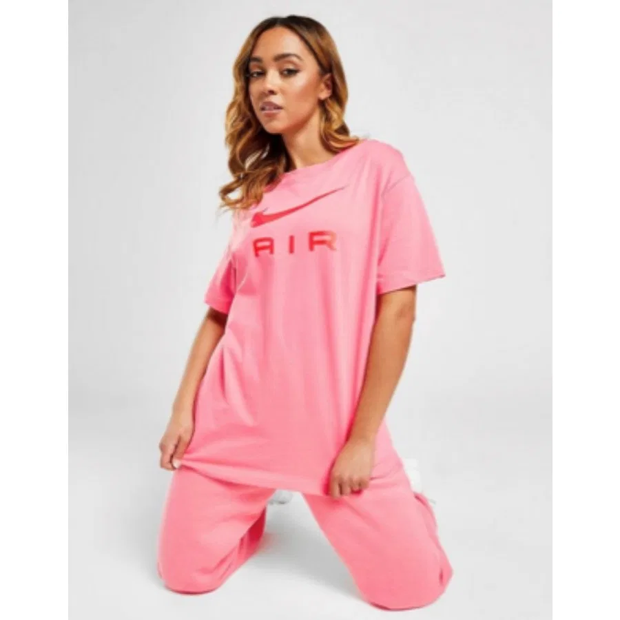 Футболка с коротким рукавом и принтом Nike Sportswear Tee Air, Nike, Розовый