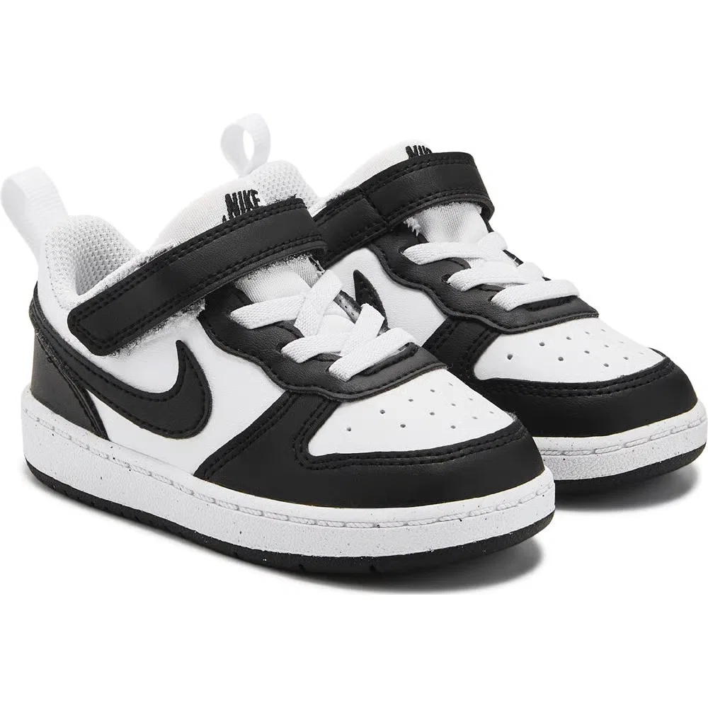 Детские кроссовки Kids' court borough low recraft для малышей Nike, Black/White