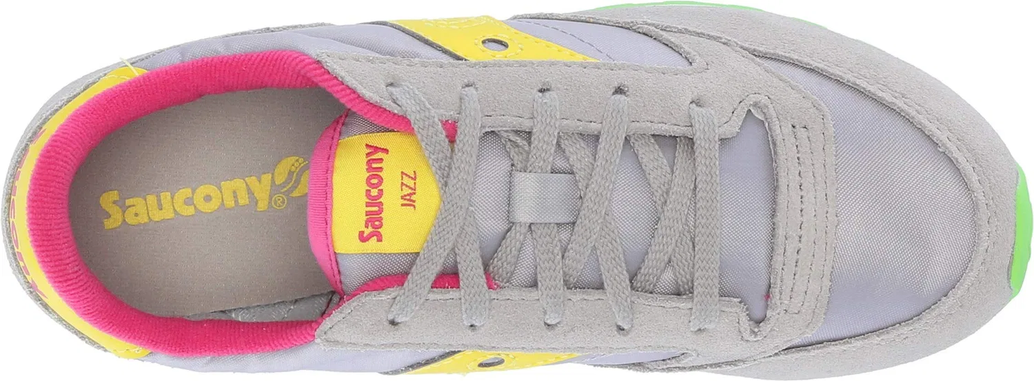 Детские кроссовки для мальчиков с замшевым верхом Saucony, Grey — фото 2