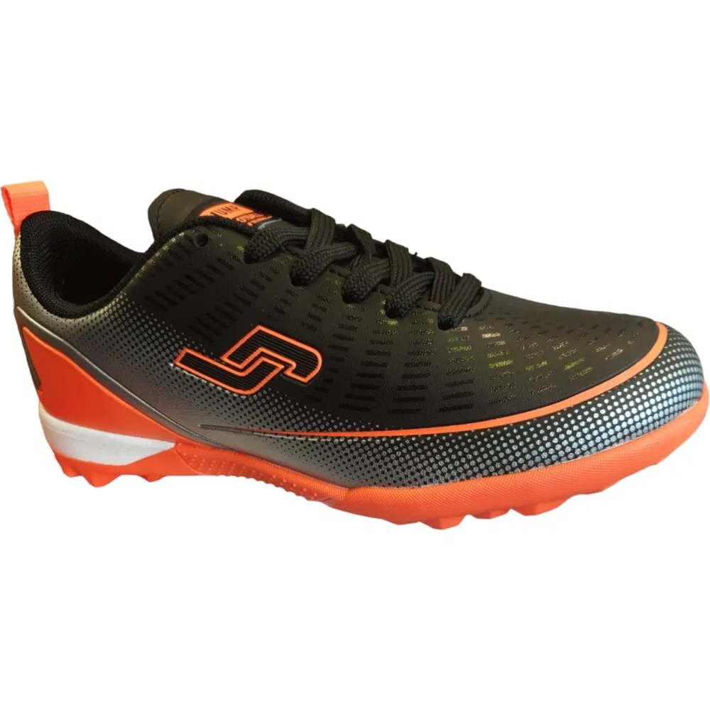 Детские футбольные бутсы для мальчиков Jump 30255 Black Orange — фото 2
