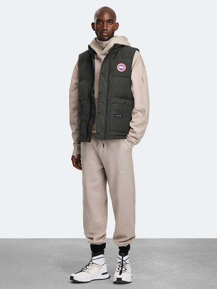 Жилет мужской утепленный Freestyle Crew Vest CANADA GOOSE, Charcoal Gray — фото 2