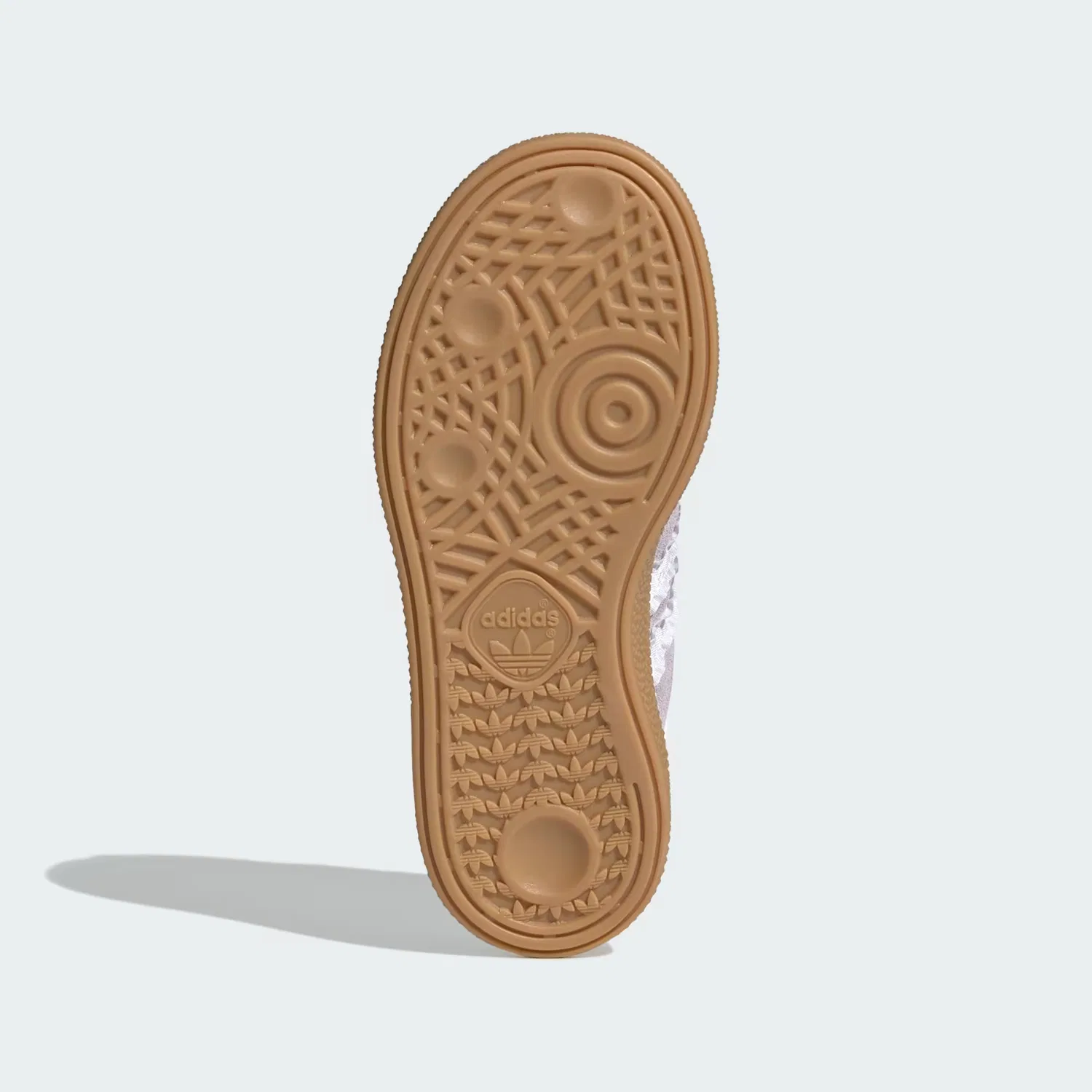 Детские кроссовки с атласными шнурками Handball Spezial Adidas Originals, лавандовый/белый/гум — фото 3