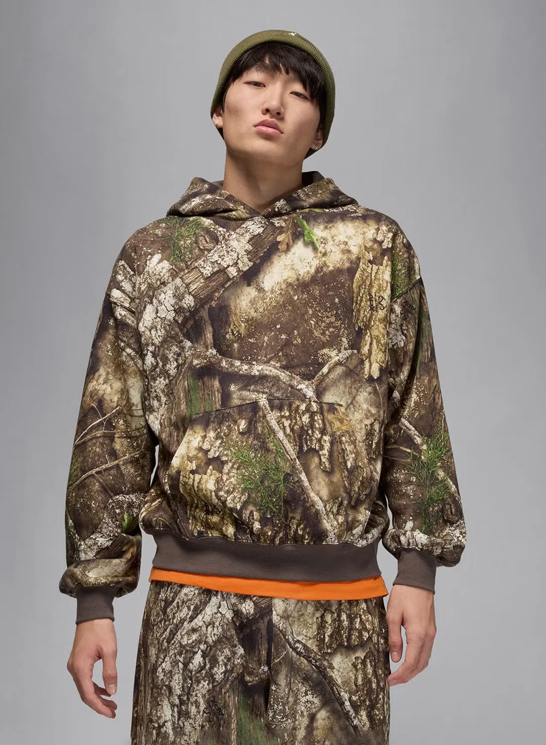 Худи с принтом Realtree Break Jordan, зеленый