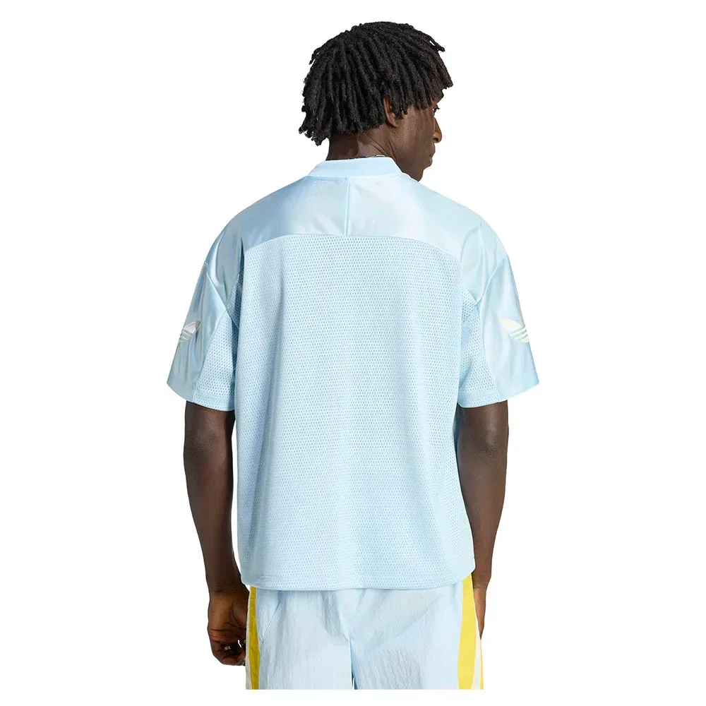 Мужская футболка с V-образным вырезом Adidas Originals FB, Blue — фото 2