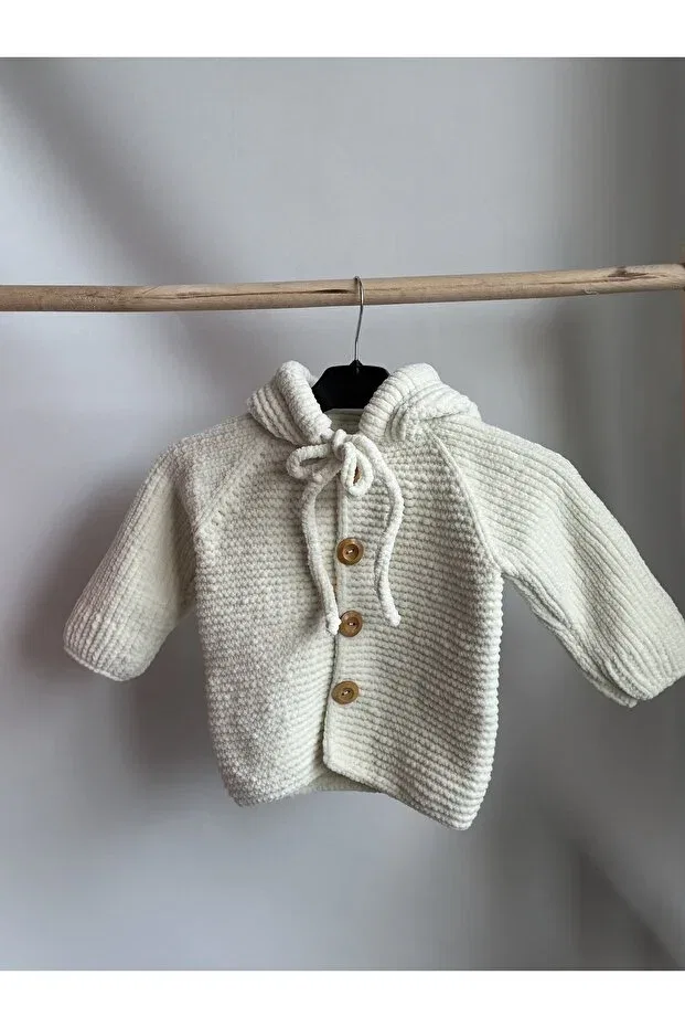 Детский кардиган вязаный Charm Concept, Nude Color